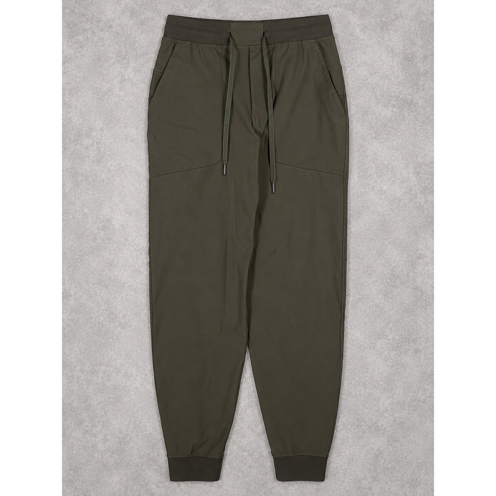 Lululemon ABC Jogger Pants Mens Small Dark Olive Green Slim Tapered Athletic